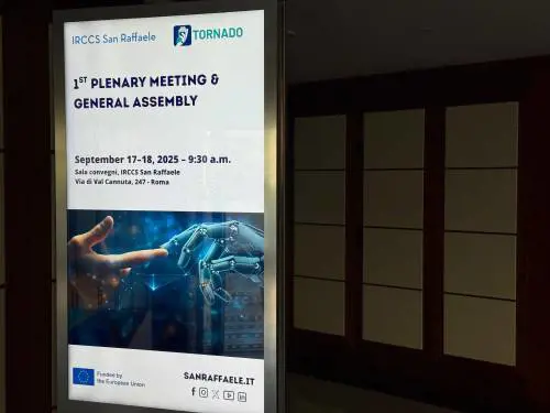 Dall’Europa all’Italia robot cognitivi e AI generativa: all’IRCCS San Raffaele il primo incontro del progetto Tornado