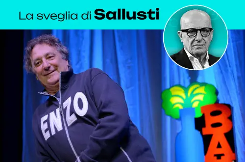 La sveglia di Sallusti - La triste fine di Iacchetti