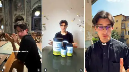 Il prete ora fa lo spot agli integratori, Kirk ucciso due volte e Salis: quindi, oggi… 