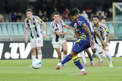 Solo un pari per la Juve a Verona: ai bianconeri non basta Conceiçao
