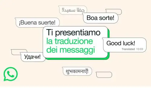 WhatsApp, arrivano le traduzioni: cosa cambia e come funzionano