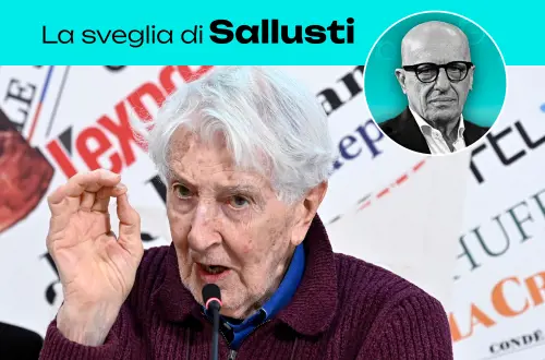 La sveglia di Sallusti - Augias e la verità sul fascismo