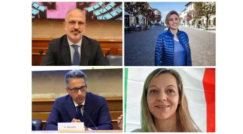 Da sinistra in senso orario Nave, Tenerini, Cavandoli e Mazzella