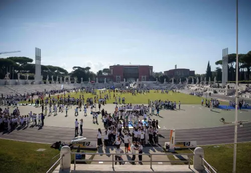 #BeActive, in 5mila allo Stadio dei Marmi 'Pietro Mennea'