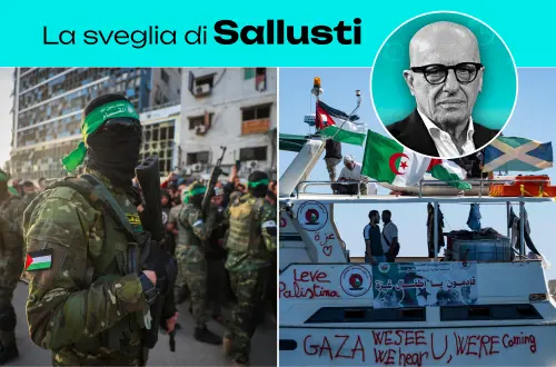 La sveglia di Sallusti - L'appello che la Flotilla non fa