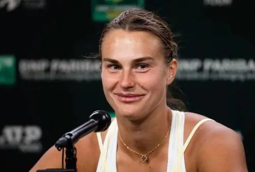 "Scrivono cose terribili": la denuncia di Sabalenka
