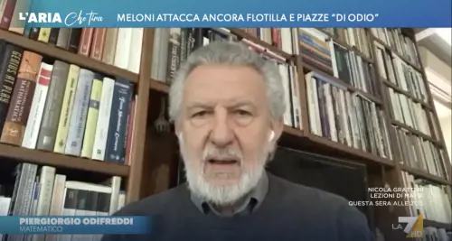 "Atto di resistenza". Odifreddi choc sul 7 ottobre