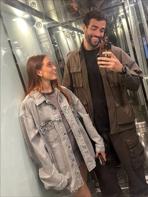 Quel selfie in ascensore: chi è la nuova fidanzata di Matteo Berrettini