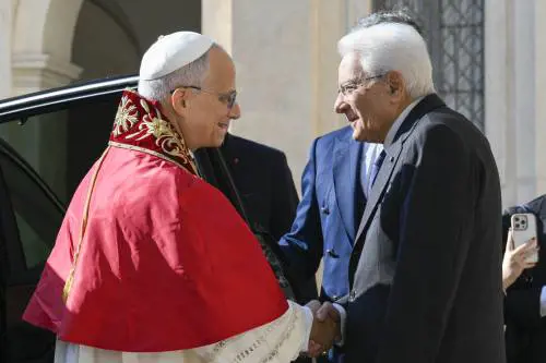 Papa Leone XIV al Quirinale. Gaza e l'Ucraina tra i temi affrontati