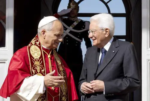 Il Papa al Colle: "Bene gli aiuti a Gaza"