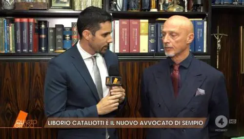 Liborio Cataliotti con Giammarco Menga