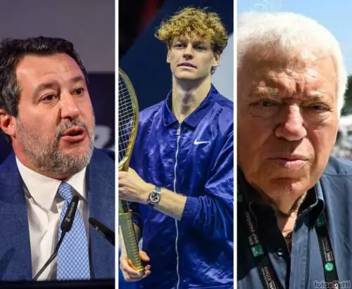 Salvini difende Sinner. Pietrangeli invece no: "Schiaffo al mondo sporitvo"