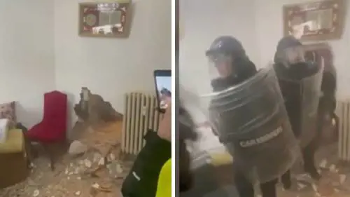 Viva lo sgombero a mazzate, quanto rosicano per Meloni e Trump: quindi, oggi...