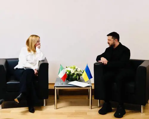 L'incontro Meloni-Zelensky a Bruxelles