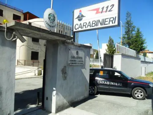 (Foto fonte carabinieri)