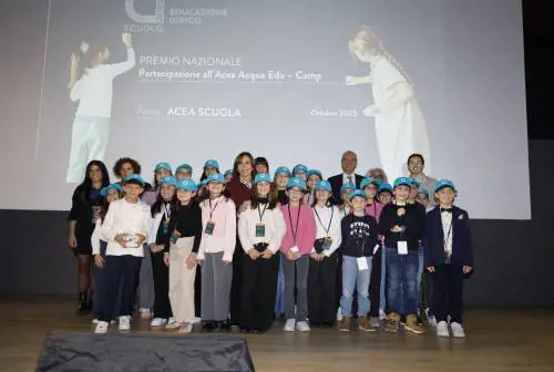 A scuola di educazione idrica con Acea. Premiate le scuole vincitrici del contest nazionale "Alla ricerca della goccia perduta"