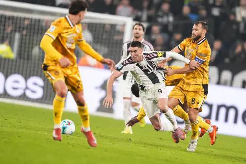La Juventus risorge allo Stadium e piega 3-1 l’Udinese: segnano Vlahovic, Gatti e Yildiz
