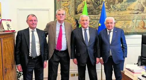 Belli Paci incontra Tajani e riceve la tessera di Fi. "Coerenza liberale"