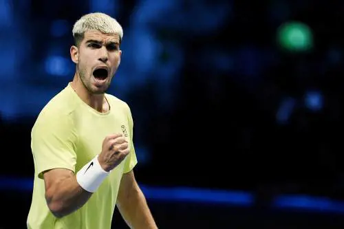 Atp Finals, Alcaraz inizia con una vittoria: De Minaur sconfitto in due set