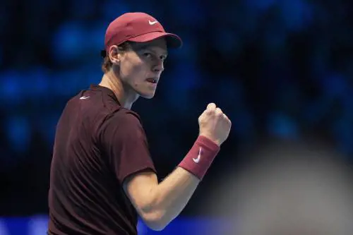 Atp Finals, esordio vincente per Sinner: Auger Aliassime sconfitto in due set