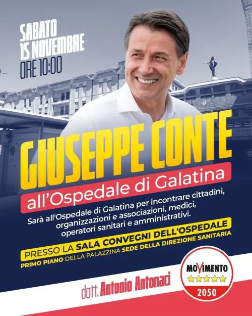 Puglia, ora Conte fa campagna elettorale persino dentro gli ospedali