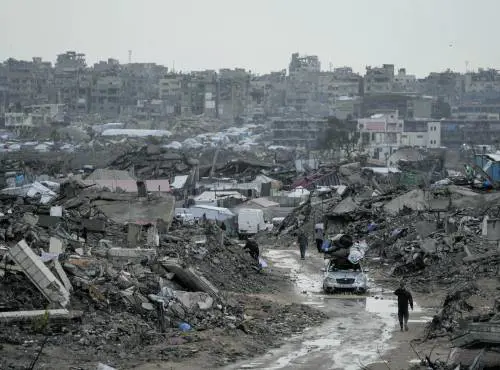 Piogge e inondazioni a Gaza. È ancora emergenza sfollati