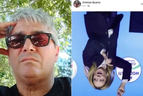 Consigliere di centrosinistra posta Meloni a testa in giù: "Mi dispiace come è stato interpretato"