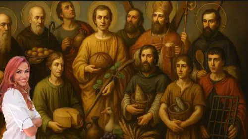 Quando il cielo scende in cucina: i santi che proteggevano il nostro cibo