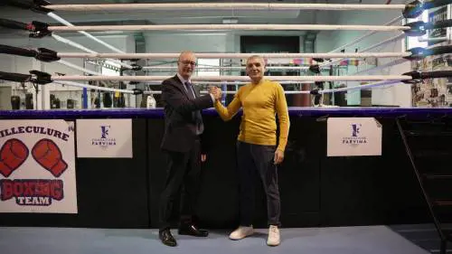 Valditara: "Patrizio Oliva sarà testimonial nelle scuole"