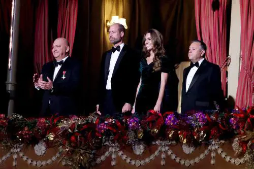 William e Kate al Royal Variety Performance 2025