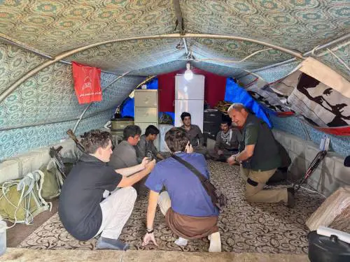 Nel campo dei curdi iraniani