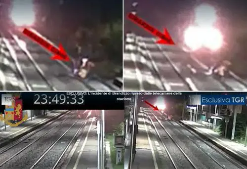 Strage di Brandizzo, diffuso il video dell'impatto del treno sugli operai