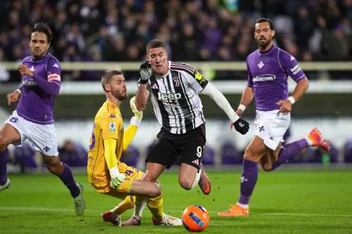 La Juventus bloccata sull’1-1 dalla prima Fiorentina di Vanoli: in rete Kostic e Mandragora