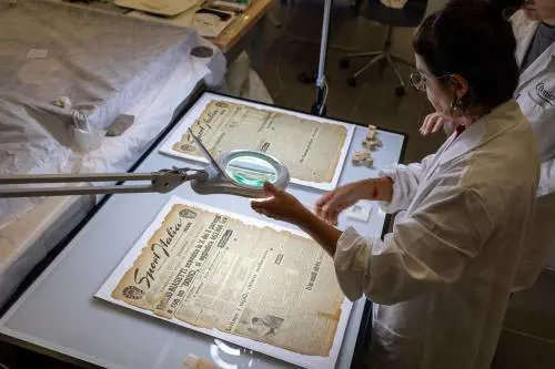 Sisal e Scuola di Restauro di Botticino danno nuova vita a "Sport Italia"