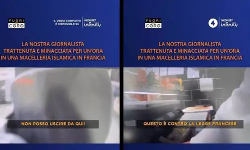 Giornalista italiana sequestrata in una macelleria islamica in Francia: cosa è successo