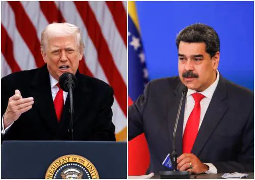 L'annuncio di Trump: "Chiuso lo spazio aereo sopra il Venezuela"