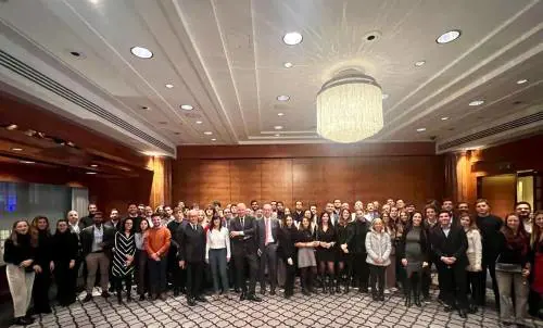 BF all'evento "Una università per il mondo: il futuro dell'università cattolica"