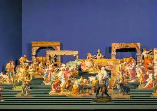 La cappella del Sacro Monte nel presepe dell'Arcivescovado