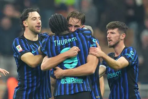 Coppa Italia, l’Inter asfalta il Venezia: a San Siro finisce con un netto 5-1