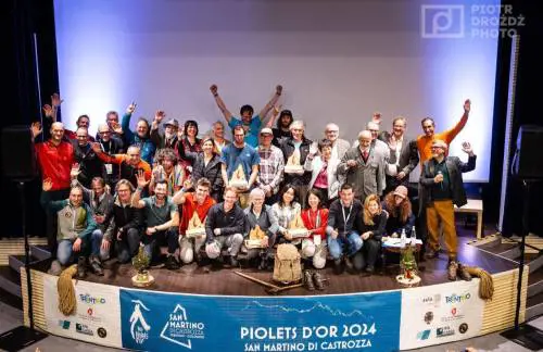 A San Martino di Castrozza i "Piolets d'Or", gli oscar dell'alpinismo