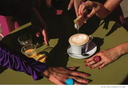 Gli scatti del calendario Lavazza 2026