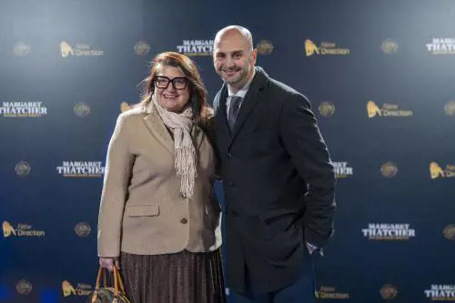 Cinzia Pellegrino e Nicola Procaccini