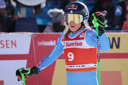Coppa del Mondo di sci, Sofia Goggia è terza: davanti a tutte Aicher, Vonn seconda