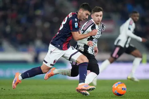 Alla Juventus basta il gol di Cabal per piegare il Bologna e superarlo in classifica