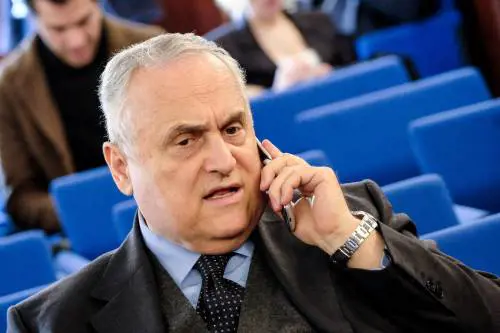 Lotito scatenato contro chi ha maxi debiti