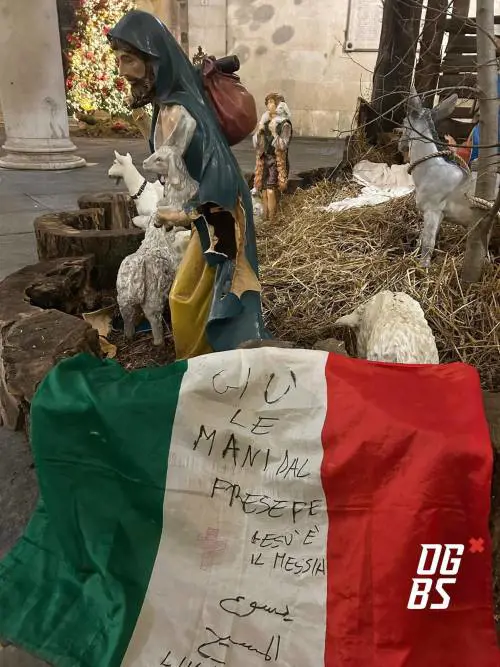 Foto di Orgoglio Bresciano via Facebook