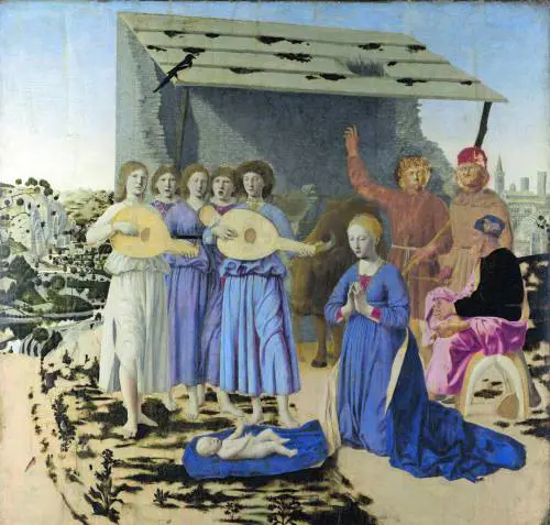 Il misticismo domestico della "Natività" di Piero