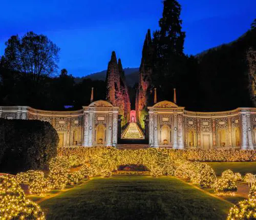 Lago di Como e villa D'Este mete ambite per le vacanze d'inverno