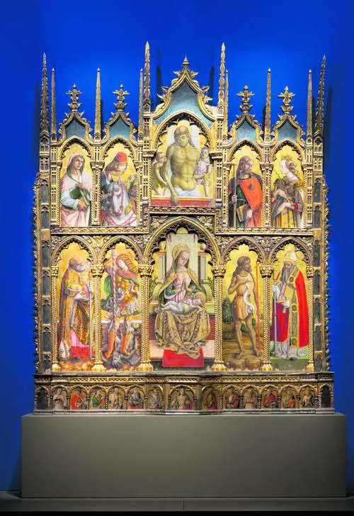 I fratelli Crivelli, il Polittico e la loro macchina pittorica