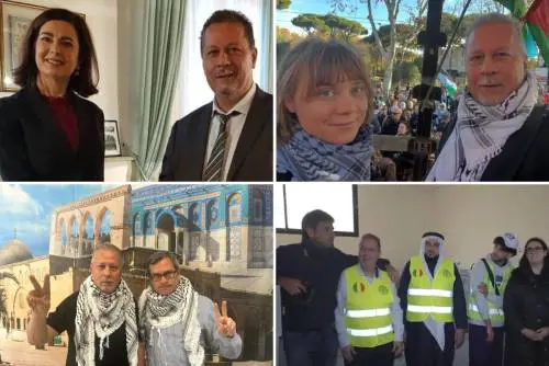 Da Boldrini a Di Battista: tutti i politici a braccetto con Hannoun